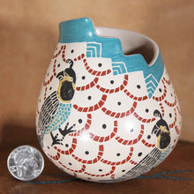 Load image into Gallery viewer, Luzelva Gutierrez -Covey of Quail - Mata Ortiz Pottery
