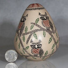 Load image into Gallery viewer, Mata Ortiz Pottery next to dime for scale
