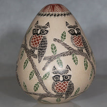 Load image into Gallery viewer, Mata Ortiz Petite Pottery 8 Etched Owls
