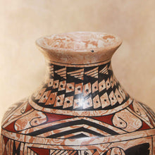 Load image into Gallery viewer, Ms. Paty Ortiz - Mixed Clay Vase - Mexican Mata Ortiz Pottery
