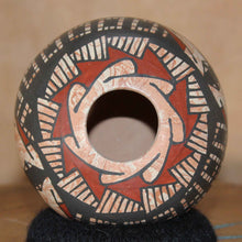 Load image into Gallery viewer, Ms. Paty Ortiz - Mixed Media Pot - Mata Ortiz Pottery
