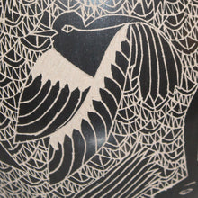 Load image into Gallery viewer, Close-up of Mata Ortiz Pottery Etched wildlife
