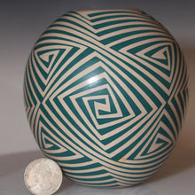 Load image into Gallery viewer, Quarter next to pottery for size comparison
