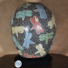 Load image into Gallery viewer, Ms. Turallan Villa - Kaleidoscope of Butterflies - Mata Ortiz Pottery
