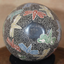 Load image into Gallery viewer, Ms. Turallan Villa - Kaleidoscope of Butterflies - Mata Ortiz Pottery
