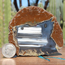 Load image into Gallery viewer, Oregon Thunderegg - Rich Contrasting White Stone Blue Crystal
