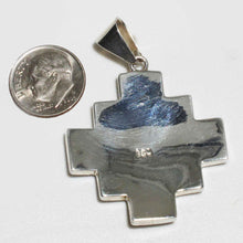 Load image into Gallery viewer, Sacred Peruvian Pendant Cross - Azure Blue Lapis - Urin Huanca
