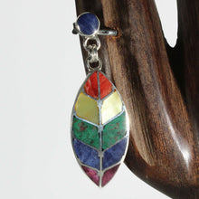 Load image into Gallery viewer, Cocoa Leaf Earring Pendant Peruvian
