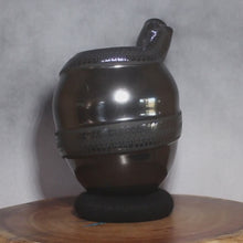 Load and play video in Gallery viewer, Señor Eli Ortiz - Rattlesnake Pottery - Mata Ortiz Original
