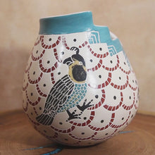 Load and play video in Gallery viewer, Luzelva Gutierrez -Covey of Quail - Mata Ortiz Pottery
