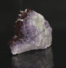 Load and play video in Gallery viewer, Canadian Thunder Bay Amethyst - Rust Red Gemstone
