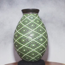 Load and play video in Gallery viewer, Señor Ernesto Ramirez Silva - Deep Green - Mata Ortiz Mexican Pottery
