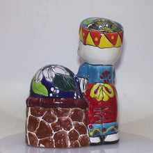 Load and play video in Gallery viewer, Talavera Baker Day of Dead | Next to His Oven | Mexican Pottery Folk Art
