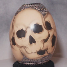 Load and play video in Gallery viewer, Video of Skulls Mata Ortiz Pottery
