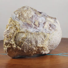 Load and play video in Gallery viewer, Blue Deep Chambered Dugway Geode - Fluorescent
