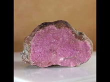 Load and play video in Gallery viewer, Rich Rose Pink Cobaltoan Dolomite - Congo Crystal Mineral
