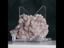 Load and play video in Gallery viewer, Druzy Soft Lavender Grape Agate - Petite Specimen
