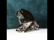 Load and play video in Gallery viewer, Black Smoky Quartz - Heavy Dusting of Crystals
