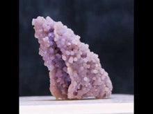 Load and play video in Gallery viewer, Druzy Soft Lavender Grape Agate - Layers of Spheres
