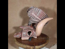 Load and play video in Gallery viewer, Bird on Skull - 2024 Award Winner - Mata Ortiz Cultural Folk Art
