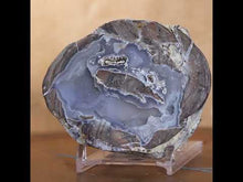 Load and play video in Gallery viewer, Round Face Blue Dugway Geode Half Juab Formation
