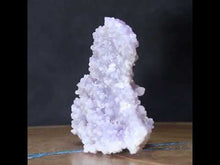 Load and play video in Gallery viewer, Druzy Soft Purple Grape Agate - Indonesia
