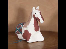 Load and play video in Gallery viewer, Resting Horse - Mata Ortiz Figure - Ms. Debi Flanagan
