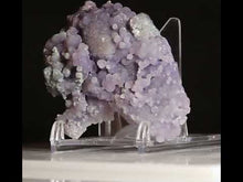 Load and play video in Gallery viewer, Druzy Soft Lavender Grape Agate - Blended Shades
