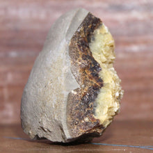 Load image into Gallery viewer, Septarian Geode Section - Mound of Molten Yellow Crystals
