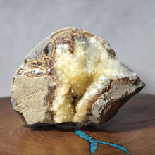 Load image into Gallery viewer, Septarian Geode Sectionl - Tight Packed Crystal Clusters
