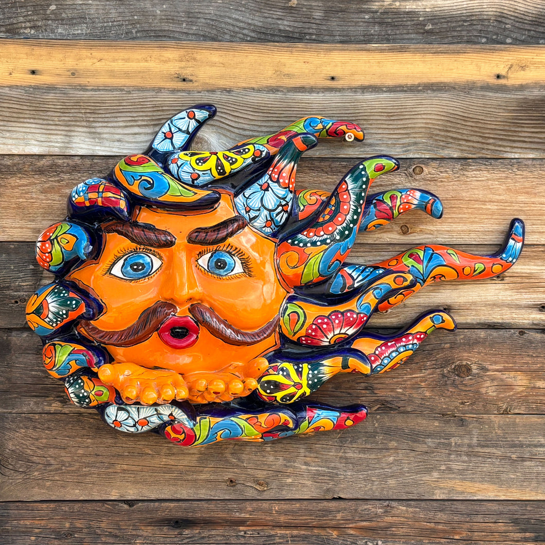 Señor Garardo Garcia - Signed 'Breath of Life' - Talavera Mexican Folk Art