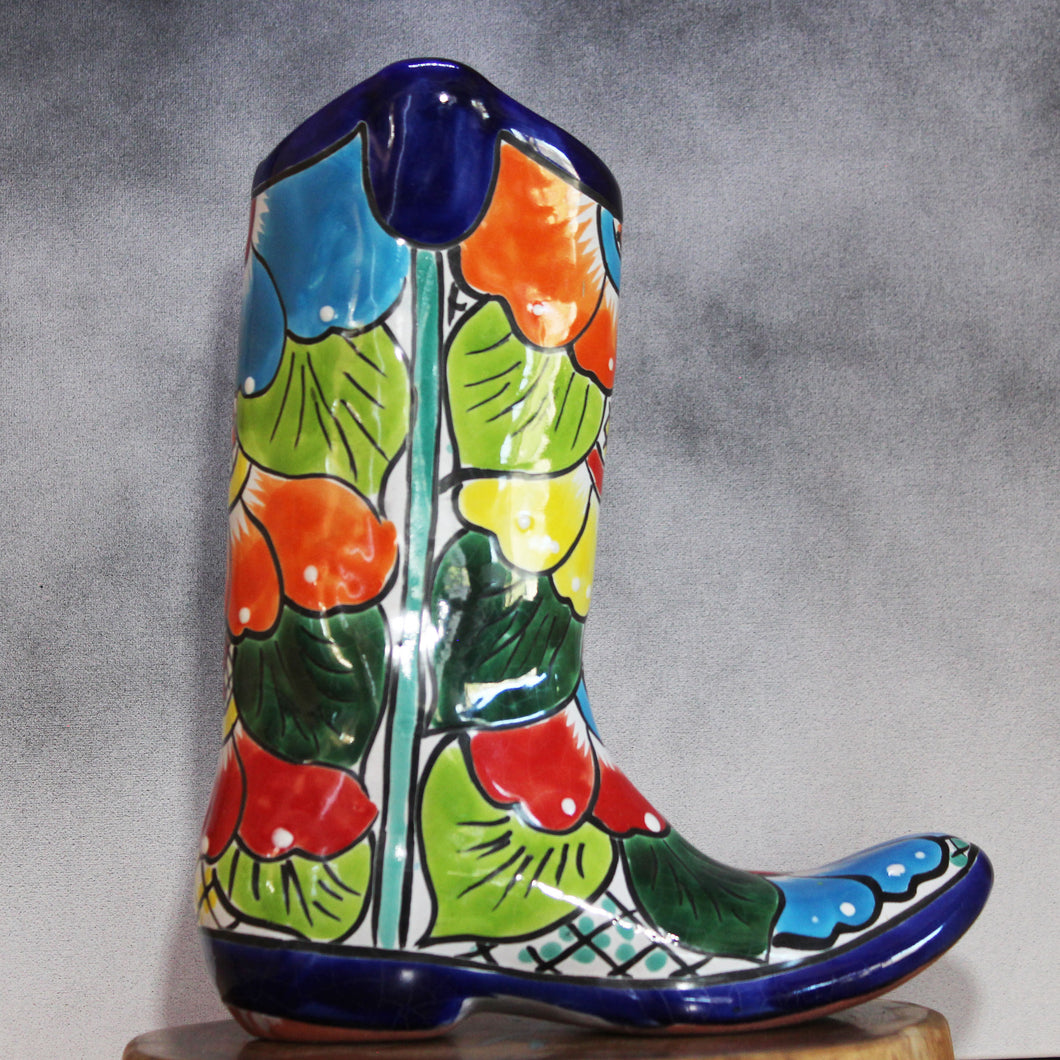 Cowboy Boot Pottery: A Talavera Southwestern Tradition