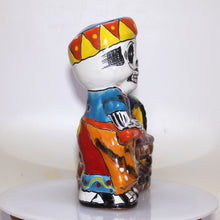 Load image into Gallery viewer, Talavera Baker Day of Dead | Next to His Oven | Mexican Pottery Folk Art
