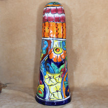 Load image into Gallery viewer, Large Talavera Pottery - Saguaro Cactus Plant - Mexican Festive Art
