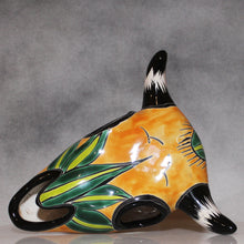 Load image into Gallery viewer, Talavera Southwest Steer Head Mexican Folk Art
