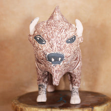 Load image into Gallery viewer, Wild Bison / Buffalo - Mata Ortiz Pottery - Señor Tomas Quintana
