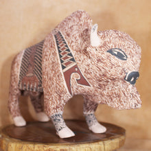 Load image into Gallery viewer, Wild Bison / Buffalo - Mata Ortiz Pottery - Señor Tomas Quintana
