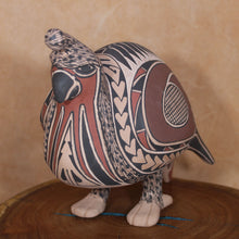 Load image into Gallery viewer, Native Quail - Mata Ortiz Pottery - Señor Tomas Quintana
