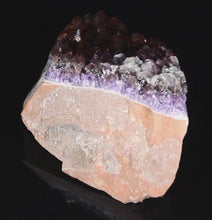 Load and play video in Gallery viewer, Thunder Bay Canadian Amethyst - Hematite Dusted Gemstone
