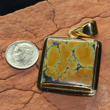 Load image into Gallery viewer, Brown Turquoise Pendant 
