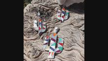 Load and play video in Gallery viewer, Pachamama Inca Empire Cactus Pendant &amp; Matching Earrings

