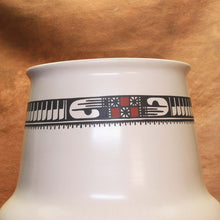 Load image into Gallery viewer, Artist Tavo Silveira - White Chimenea Vase - Native American Pottery
